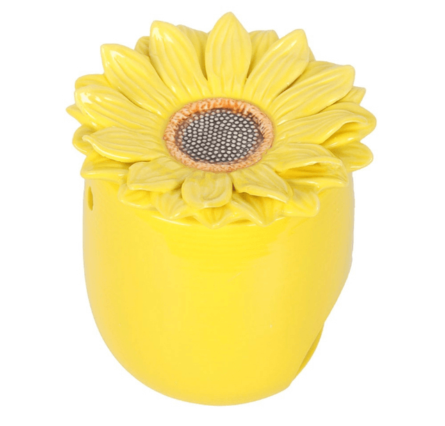 Sunflower yellow Tealight wax burner