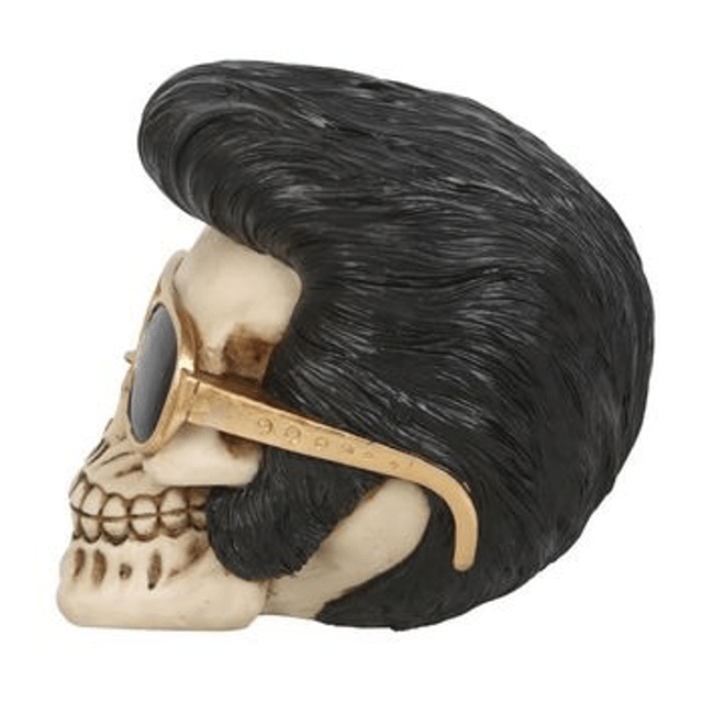 Rockstar Skull Ornament 