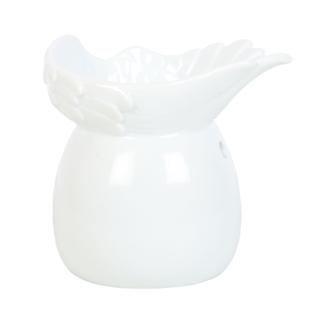 Angel wing dish tealight wax melt burner