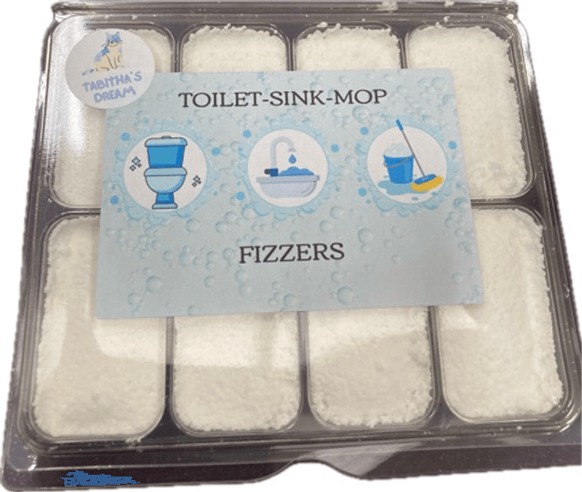 Pack Of 8 Toilet/Mop/Sink Fizzers  