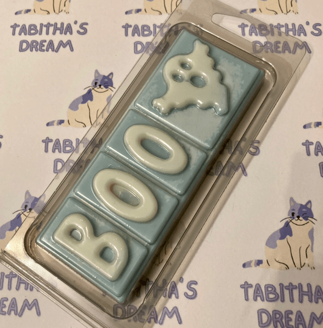 Halloween “BOO” ghosts Snap bars