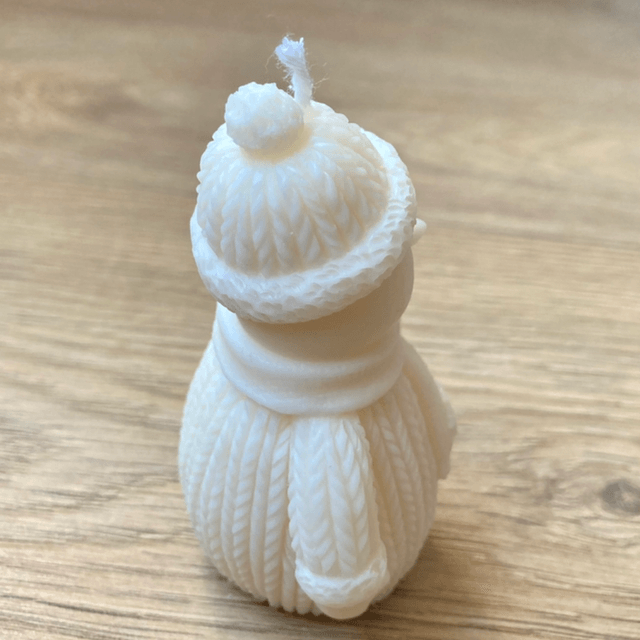 Handmade Snowman Candle ⛄️
