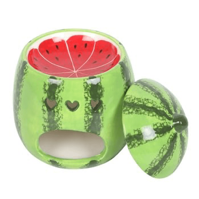 Juicy Watermelon Oil Burner & Wax Melter – Fun Summer Home Fragrance Decor