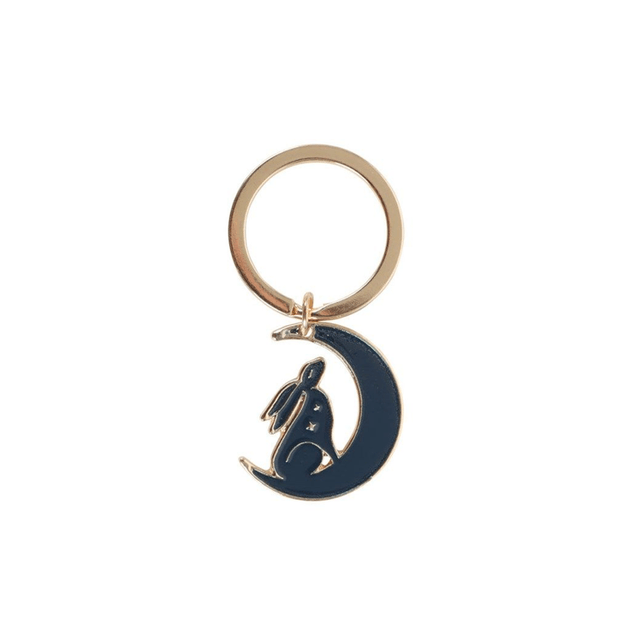 Midnight Hare Keyring 