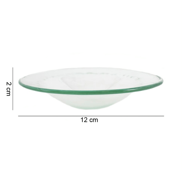 A Spare Glass Dish for Tealight burners & oil burners.