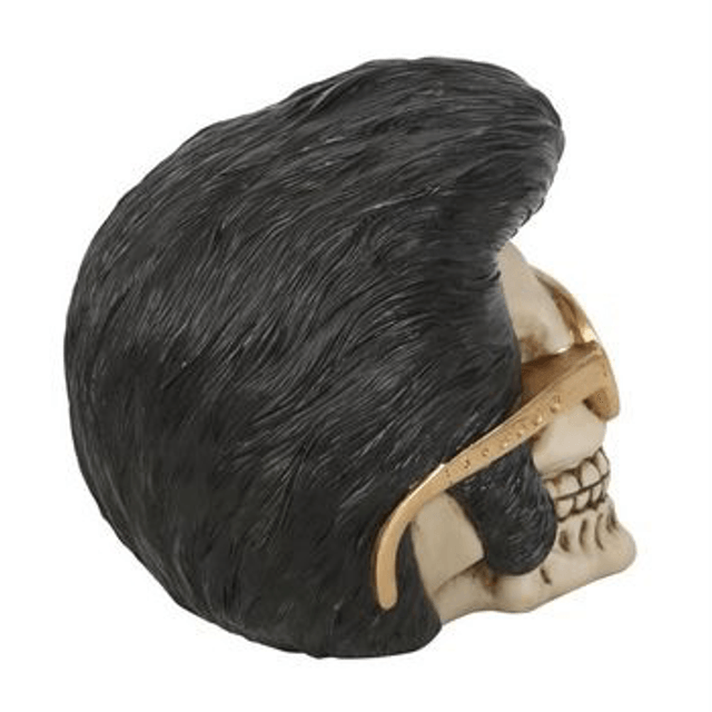 Rockstar Skull Ornament 