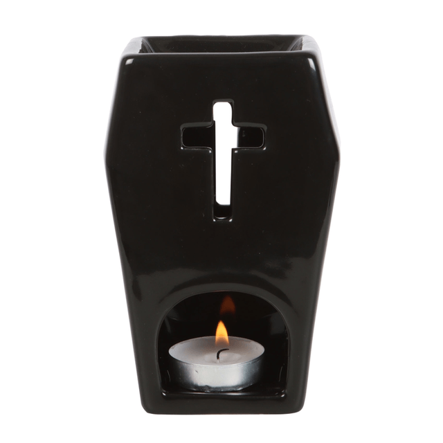 Coffin Tealight wax warmer 