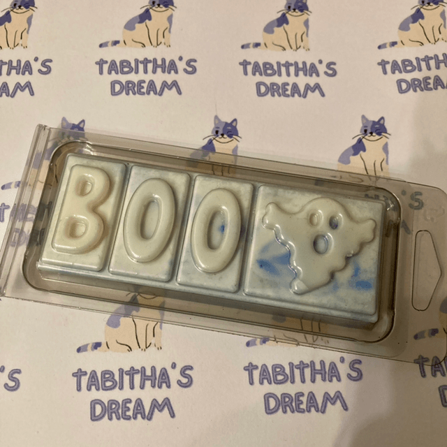 Halloween “BOO” ghosts Snap bars