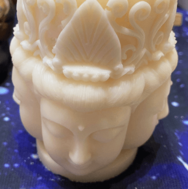 Large Buddha Candle 