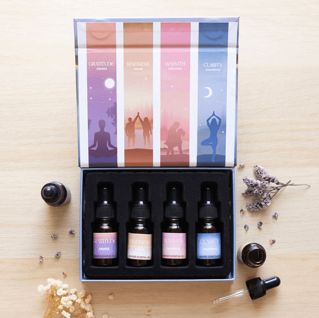 The mindfulness collection blended essential oils set