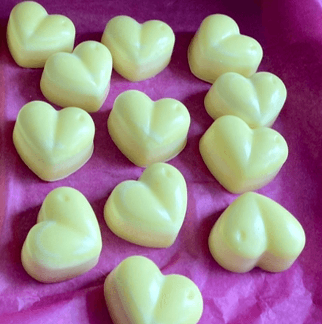 Handmade Sherbet Lemon wax melts pack of 2