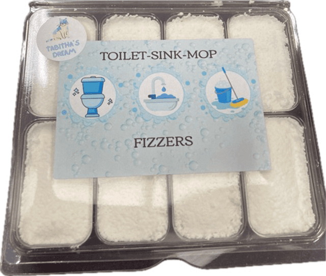 Pack Of 8 Toilet/Mop/Sink Fizzers  