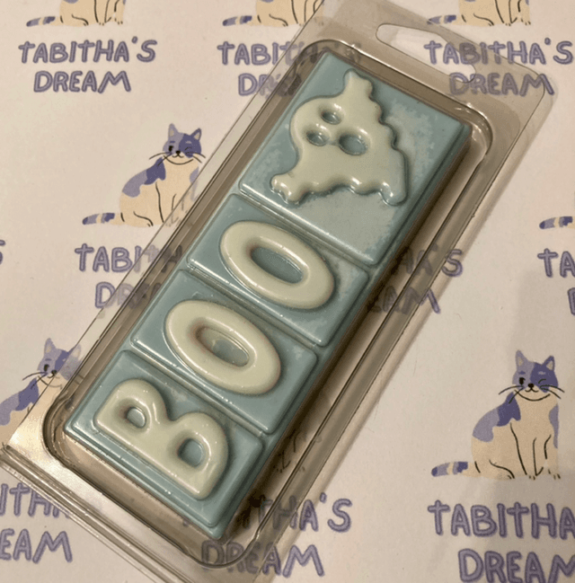 Halloween “BOO” ghosts Snap bars